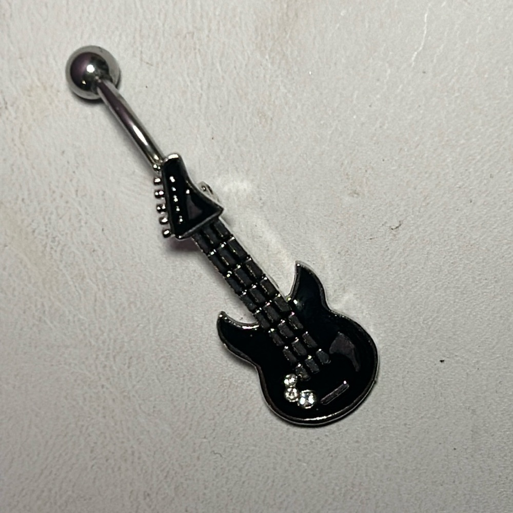 NWT Guitar Navel Ring